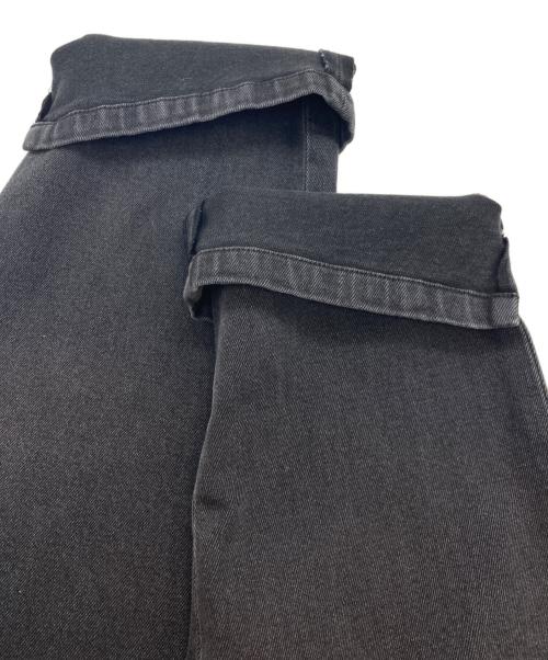 Spick and Span（スピック＆スパン）Spick and Span (スピックアンドスパン) Higuchi*S ブラックデニムカプリパンツ ブラック サイズ:38の古着・服飾アイテム