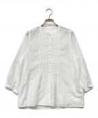 IENAイエナ）の古着「ファインコットンブラウス」｜ホワイト
