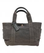 MOTHERHOUSEマザーハウス）の古着「Washed Jute Tote」｜チャコールグレー