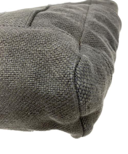 MOTHERHOUSE（マザーハウス）MOTHERHOUSE (マザーハウス) Washed Jute Tote チャコールグレーの古着・服飾アイテム