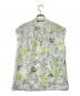 TOMORROW LAND collection (トゥモローランドコレクション) アップルフラワープリント ショルダーギャザーブラウス ライトグリーン サイズ:36 未使用品：9000円