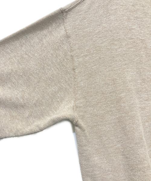 FRAMeWORK（フレームワーク）FRAMeWORK (フレームワーク) LINEN TERRY LOOSEプルオーバー ベージュ サイズ:Freeの古着・服飾アイテム