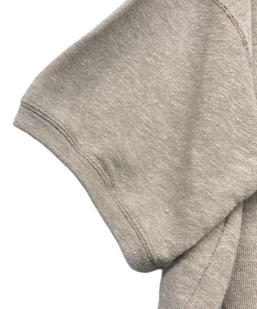 FRAMeWORK（フレームワーク）FRAMeWORK (フレームワーク) LINEN TERRY LOOSEプルオーバー ベージュ サイズ:Freeの古着・服飾アイテム