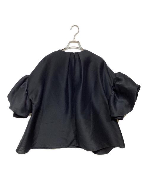 Heve（ヘイヴ）Heve (ヘイヴ) バルーンスリーブブラウス ポリエステルブラウス ブラック サイズ:Freeの古着・服飾アイテム
