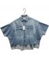 Whim Gazette（ウィムガゼット）の古着「DENIMドルマンシャツ」｜ブルー