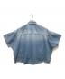 Whim Gazette (ウィムガゼット) DENIMドルマンシャツ ブルー サイズ:F：19000円