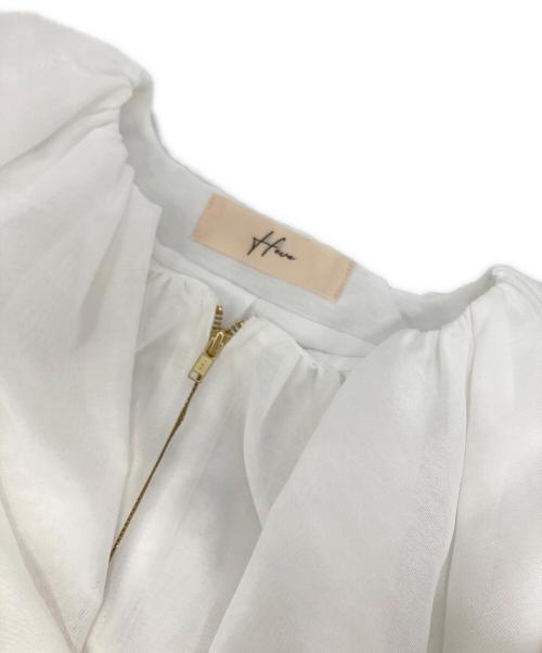 Heve（ヘイヴ）Heve (ヘイヴ) シアークラウドブルゾン ホワイト サイズ:Freeの古着・服飾アイテム
