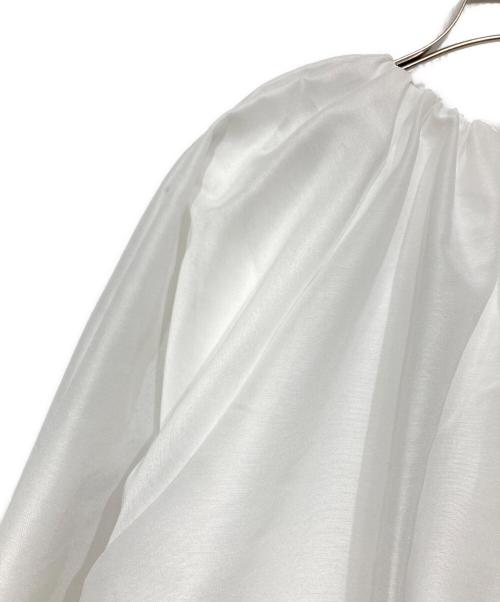 Heve（ヘイヴ）Heve (ヘイヴ) シアークラウドブルゾン ホワイト サイズ:Freeの古着・服飾アイテム