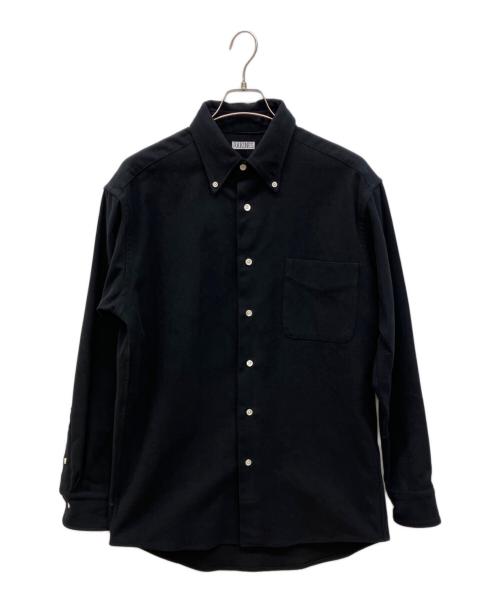 RAKINES（ラキネス）RAKINES (ラキネス) Cotton work flannel B.D. shirt コットンワークフランネルB.Dシャツ ブラック サイズ:2の古着・服飾アイテム
