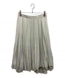 theory luxe（セオリーリュクス）の古着「プリーツスカート」｜グレー