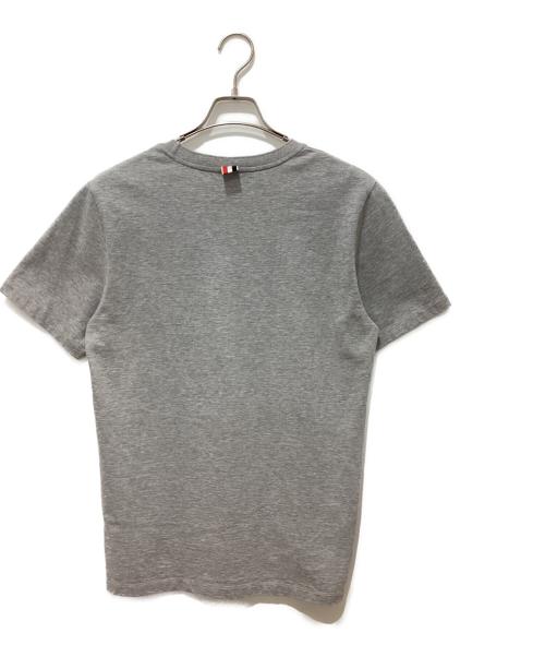 Thom Browne（トムブラウン）Thom Browne (トムブラウン) ジャージー リラックス サイド スリット Tシャツ グレー サイズ:2の古着・服飾アイテム