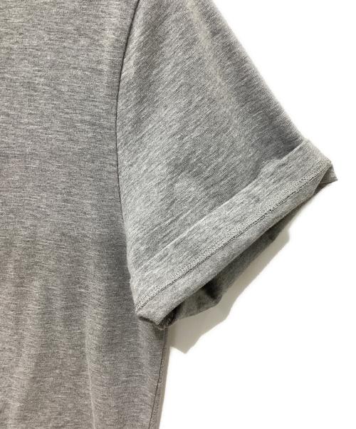 Thom Browne（トムブラウン）Thom Browne (トムブラウン) ジャージー リラックス サイド スリット Tシャツ グレー サイズ:2の古着・服飾アイテム