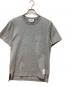 Thom Browne（トムブラウン）の古着「ジャージー リラックス サイド スリット Tシャツ」｜グレー
