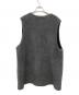 nest Robe (ネストローブ) wool boa reversible vest グレー サイズ:F：13000円