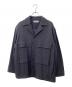 Graphpaper（グラフペーパー）の古着「Hard Twill Fatigue Jacket」｜グレー