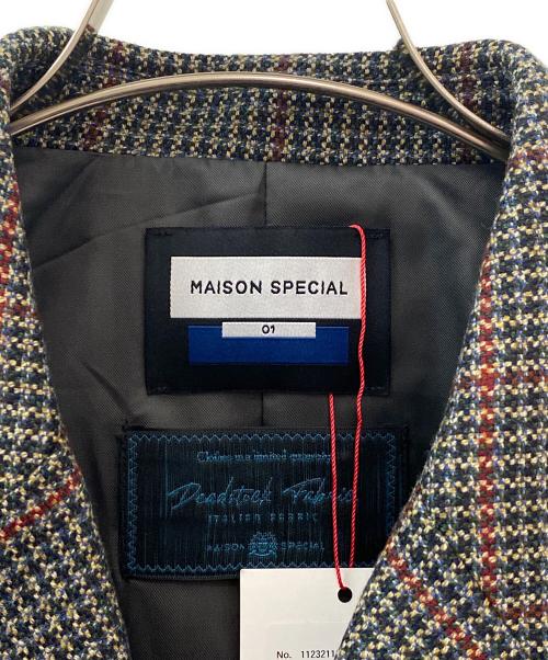 MAISON SPECIAL（メゾンスペシャル）MAISON SPECIAL (メゾンスペシャル) Prime-Over Canadian Jacket ブラック サイズ:1 未使用品の古着・服飾アイテム