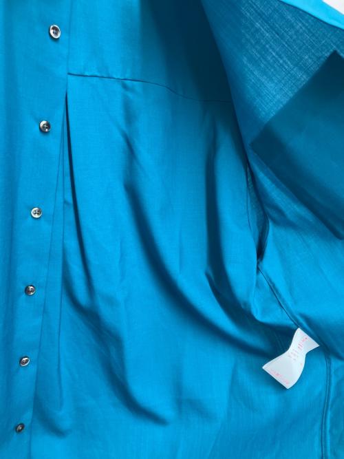 MAISON SPECIAL（メゾンスペシャル）MAISON SPECIAL (メゾンスペシャル) ションヘルプライムオーバーシャツ ブルー サイズ:SIZE 0の古着・服飾アイテム