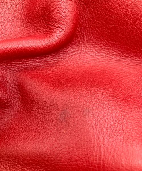 MICHAEL KORS（マイケル・コース）MICHAEL KORS (マイケル・コース) レザーバックパック レッドの古着・服飾アイテム