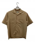 THE NORTH FACEザ ノース フェイス）の古着「S/S Seersucker Vent Mesh Shirt」｜カーキ