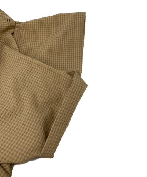 THE NORTH FACE（ザ ノース フェイス）THE NORTH FACE (ザ ノース フェイス) S/S Seersucker Vent Mesh Shirt カーキ サイズ:Sの古着・服飾アイテム