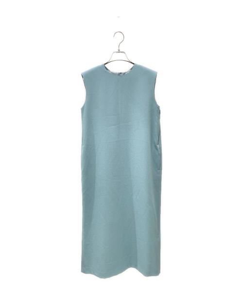 Noble（ノーブル）Noble (ノーブル) コクーンマキシワンピース ブルー サイズ:36の古着・服飾アイテム