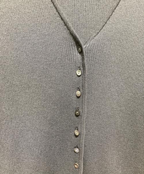 BALLSEY（ボールジィ）BALLSEY (ボールジィ) コットンオーガンジーコンビ ノースリーブマキシワンピース ブラック サイズ:36の古着・服飾アイテム