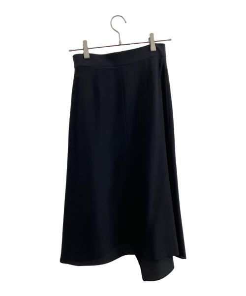 HERMES（エルメス）HERMES (エルメス) シルクラップスカート ブラック サイズ:SIZE 34の古着・服飾アイテム