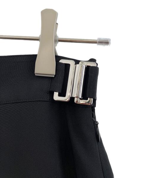 HERMES（エルメス）HERMES (エルメス) シルクラップスカート ブラック サイズ:SIZE 34の古着・服飾アイテム