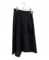 HERMES（エルメス）の古着「シルクラップスカート」｜ブラック