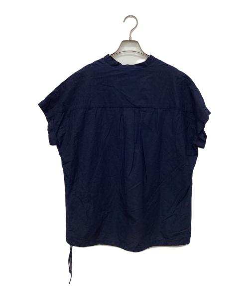 JOURNAL STANDARD（ジャーナルスタンダード）JOURNAL STANDARD (ジャーナルスタンダード) ハードマンズリネンコットンフレンチスリーブスキッパーシャツ ネイビー サイズ:Freeの古着・服飾アイテム