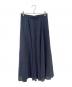 Noble (ノーブル) ヴィンテージキュプラナイロンマキシスカート ネイビー サイズ:38：6000円