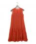 ANAYI (アナイ) チンツオーガンジーギャザーワンピース オレンジ サイズ:36：12000円