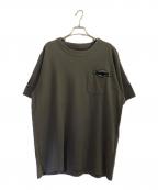 sacai×MARK GONZALESサカイ×マーク・ゴンザレス）の古着「Gonz Patch T-Shirt」｜グリーン