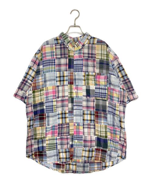 SUPREME（シュプリーム）Supreme (シュプリーム) GOODENOUGH Patchwork S/S Shirt ブルー サイズ:XLの古着・服飾アイテム
