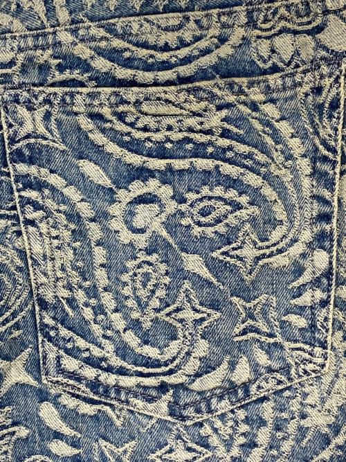 SUPREME（シュプリーム）SUPREME (シュプリーム) Bandana Jacquard Baggy Jean ブルー サイズ:34の古着・服飾アイテム
