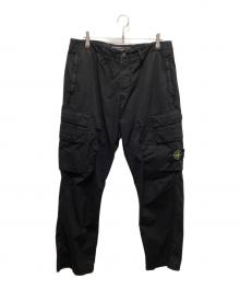 STONE ISLAND（ストーンアイランド）の古着「カーゴパンツ」｜ブラック
