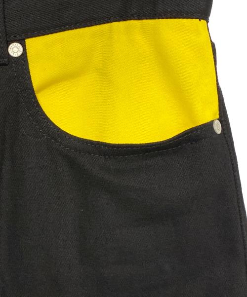 PALACE（パレス）PALACE (パレス) Jean Charles de Castelbajac (ジャン・シャルル・ドゥ・カステルバジャック) JCC DENIM JEAN ブラック サイズ:34の古着・服飾アイテム