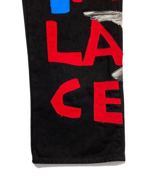 PALACE（パレス）PALACE (パレス) Jean Charles de Castelbajac (ジャン・シャルル・ドゥ・カステルバジャック) JCC DENIM JEAN ブラック サイズ:34の古着・服飾アイテム