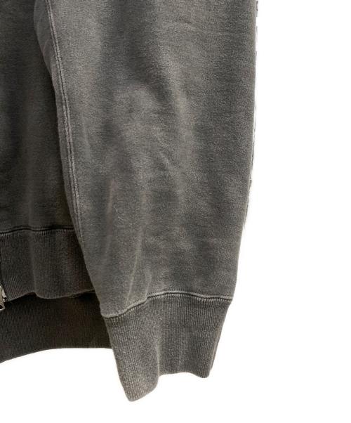 sacai（サカイ）sacai (サカイ) Garment Dye Cotton Jersey Hoodie ブラック サイズ:4の古着・服飾アイテム