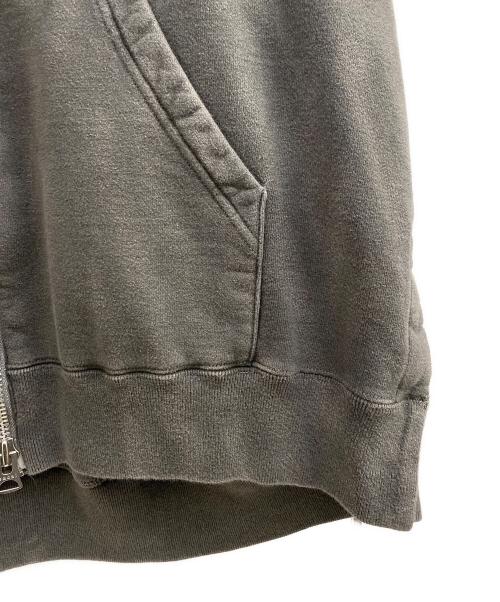 sacai（サカイ）sacai (サカイ) Garment Dye Cotton Jersey Hoodie ブラック サイズ:4の古着・服飾アイテム