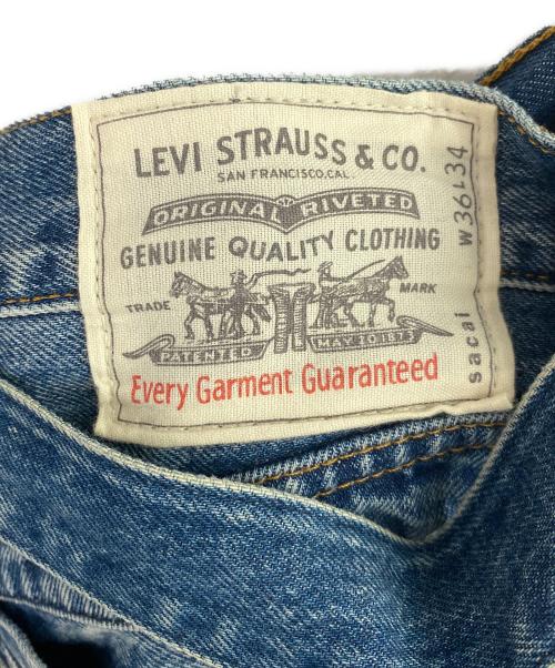 sacai（サカイ）sacai (サカイ) LEVI'S (リーバイス) 25SS Denim Pants インディゴ サイズ:4の古着・服飾アイテム