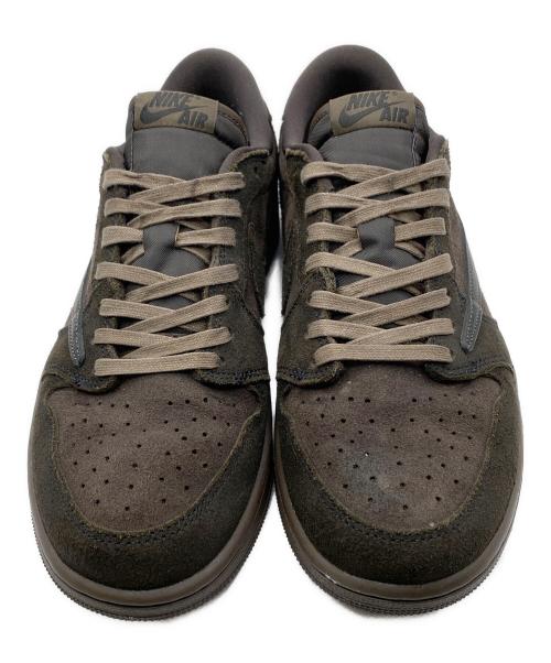 NIKE（ナイキ）NIKE (ナイキ) Travis Scott (トラヴィス・スコット) Air Jordan 1 Low OG SP ブラウン サイズ:27㎝ (US9）の古着・服飾アイテム