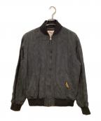 CALEEキャリー）の古着「ジャガードブルゾン」｜ブラック