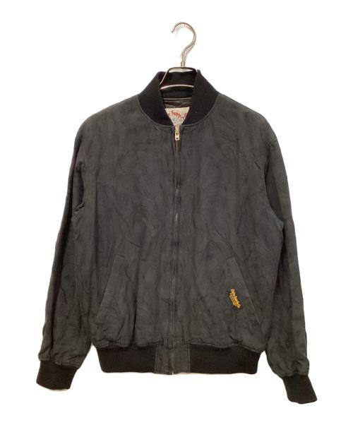 CALEE（キャリー）CALEE (キャリー) ジャガードブルゾン ブラック サイズ:SIZE Mの古着・服飾アイテム