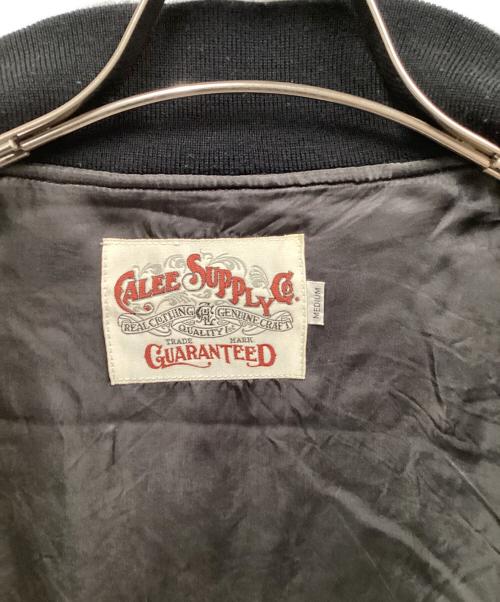 CALEE（キャリー）CALEE (キャリー) ジャガードブルゾン ブラック サイズ:SIZE Mの古着・服飾アイテム