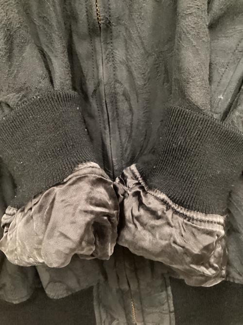 CALEE（キャリー）CALEE (キャリー) ジャガードブルゾン ブラック サイズ:SIZE Mの古着・服飾アイテム