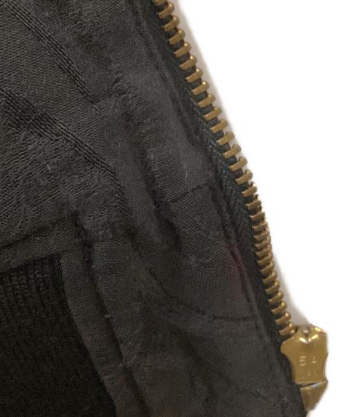 CALEE（キャリー）CALEE (キャリー) ジャガードブルゾン ブラック サイズ:SIZE Mの古着・服飾アイテム