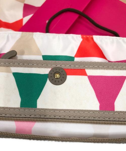 Kate Spade（ケイトスペード）Kate Spade (ケイトスペード) STEAMLINE CARRY ON／スチームライン キャリーオン ホワイトの古着・服飾アイテム