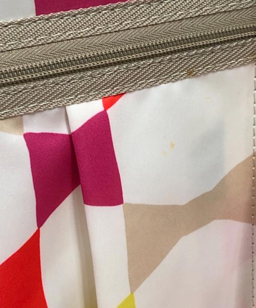 Kate Spade（ケイトスペード）Kate Spade (ケイトスペード) STEAMLINE CARRY ON／スチームライン キャリーオン ホワイトの古着・服飾アイテム