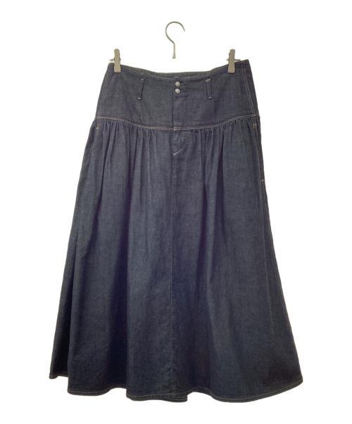 45R（フォーティファイブ・アール）45R (フォーティファイブ・アール) 45プチデニムのヨークスカート インディゴ サイズ:3の古着・服飾アイテム